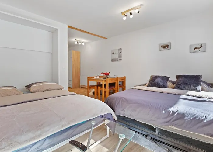 Retraite Alpine, Paisible Et Rénové Apartamento Leukerbad